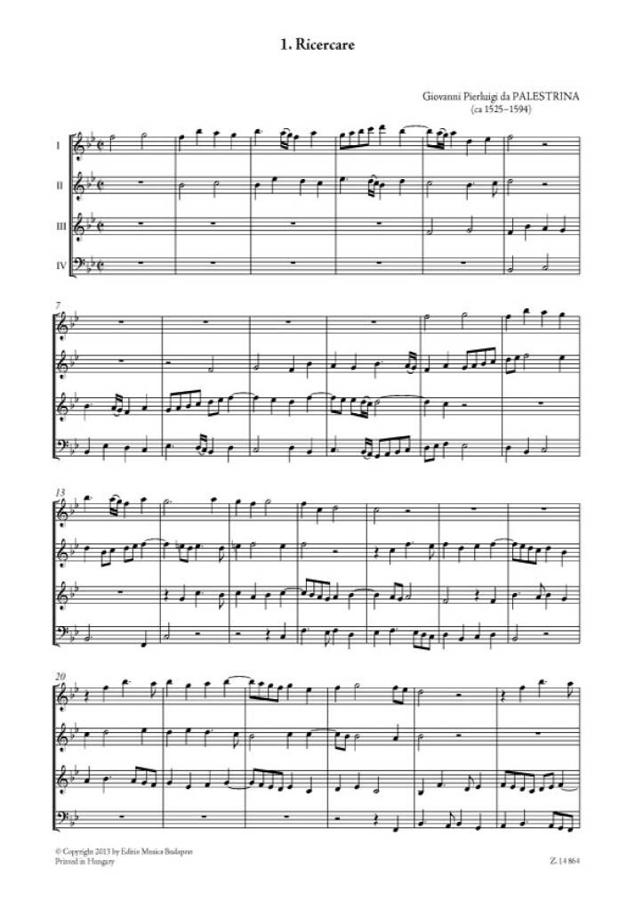Advanced Level Quartets / Quartette f. Fortgeschr.