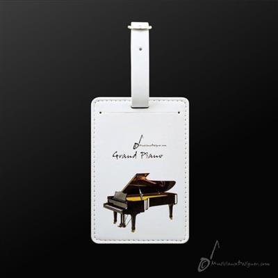 Luggage Tag Grand Piano