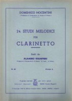 24 Studi Melodici per Clarinetto