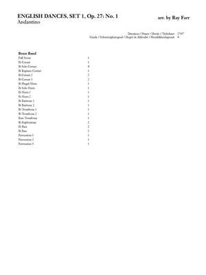 English Dances, Set 1, Op. 27: No. 1