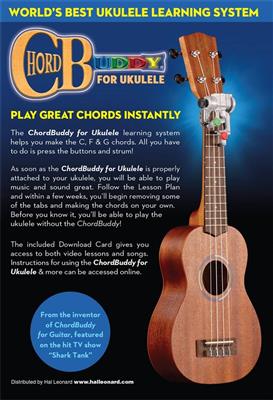 ChordBuddy for Ukulele Complete Learning Package Band Music Shop