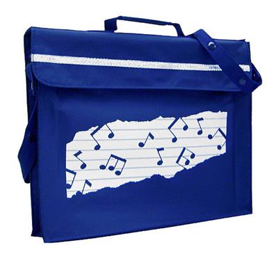 Mapac: Music Bag Primo Notes (Royal Blue)